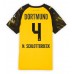 Borussia Dortmund Nico Schlotterbeck #4 Hjemmedrakt Dame 2025-26 Kortermet